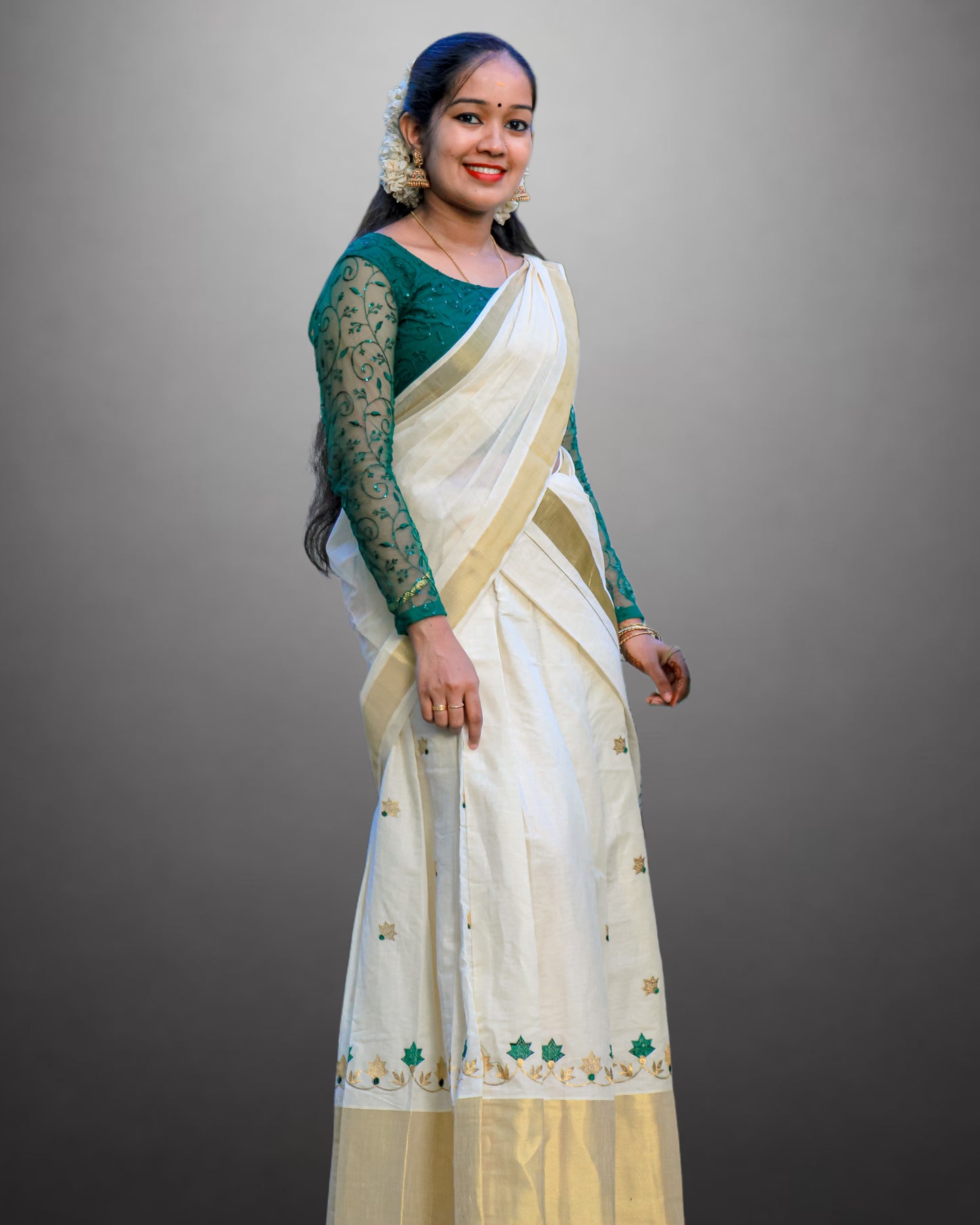 Kerala Traditional Half Saree