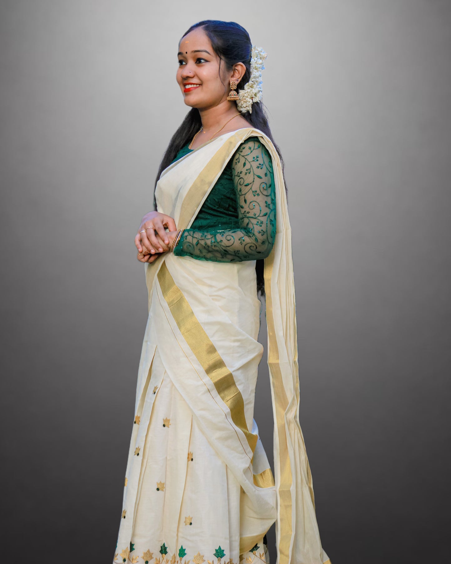 Kerala Traditional Half Saree
