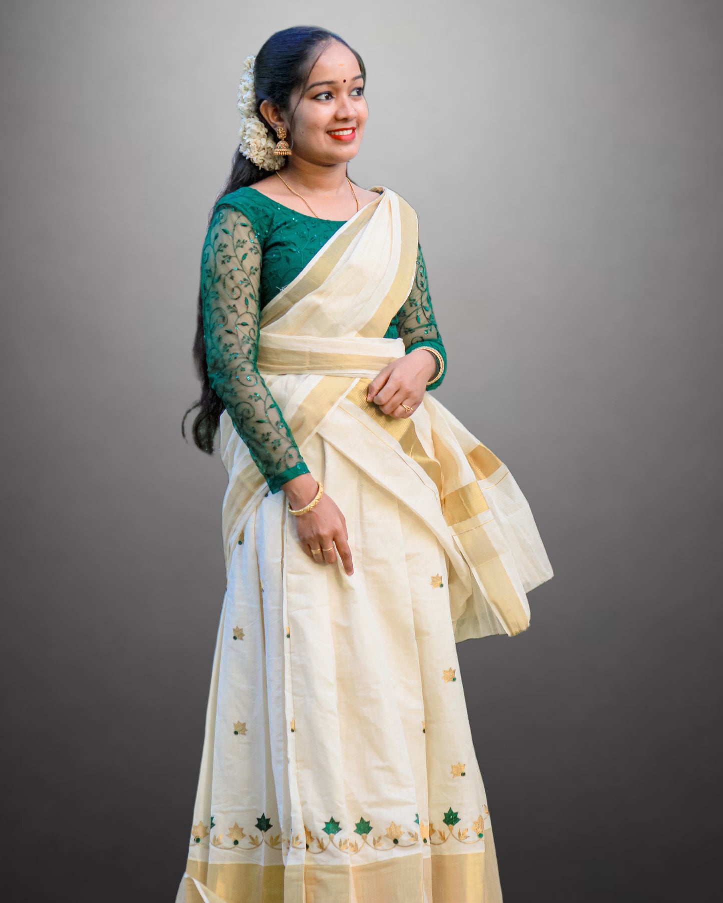 Kerala Traditional Half Saree