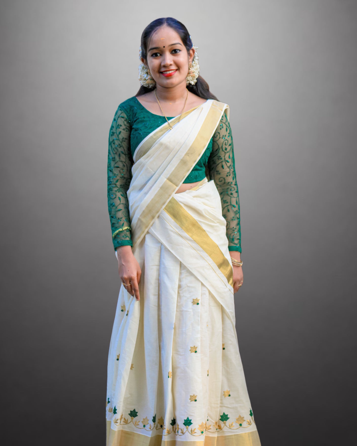 Kerala Traditional Half Saree