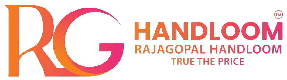 RG handloom logo rajagopal handloom with trade mark true the price online cloth store