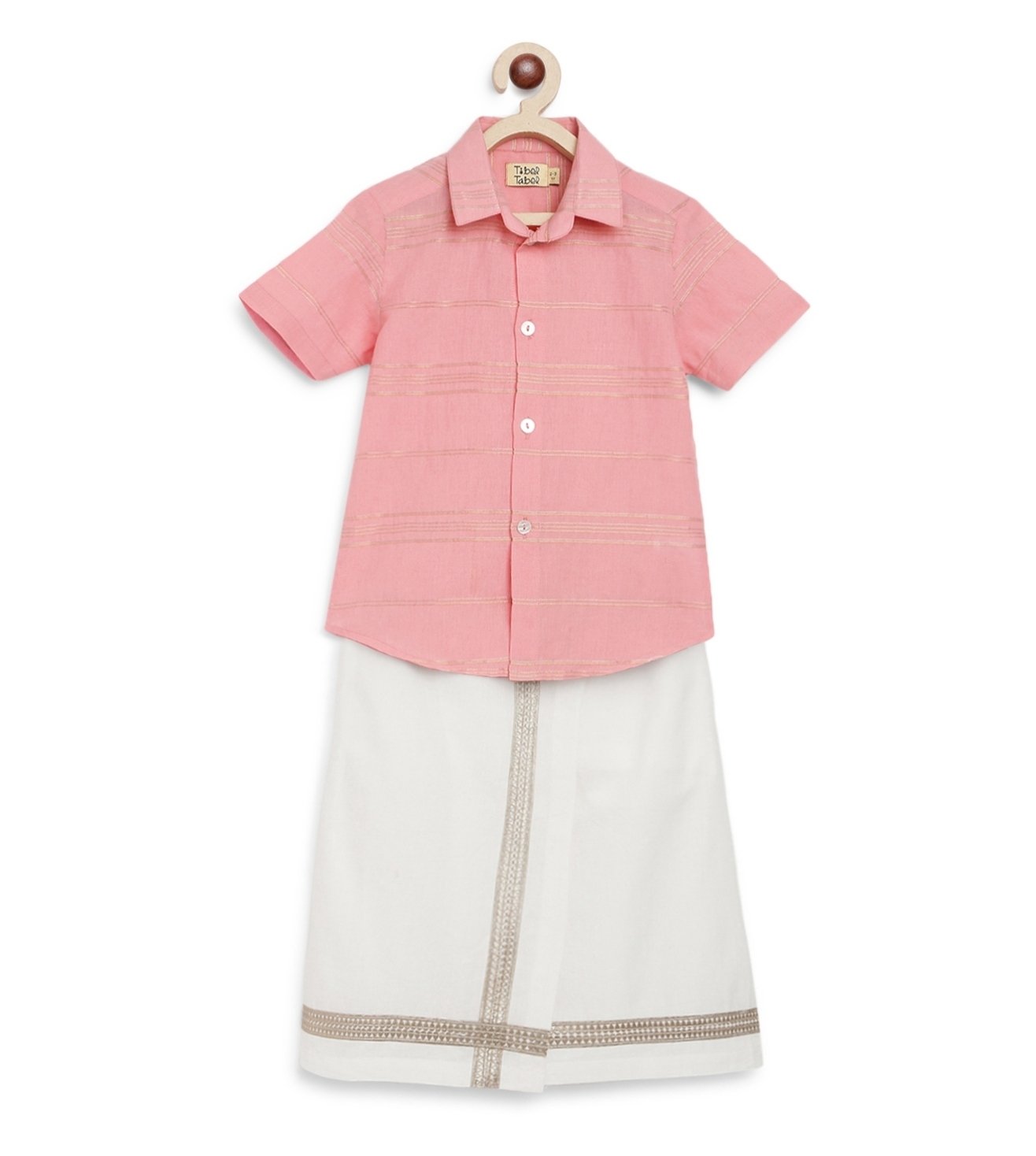Boys shirt and mundu combo