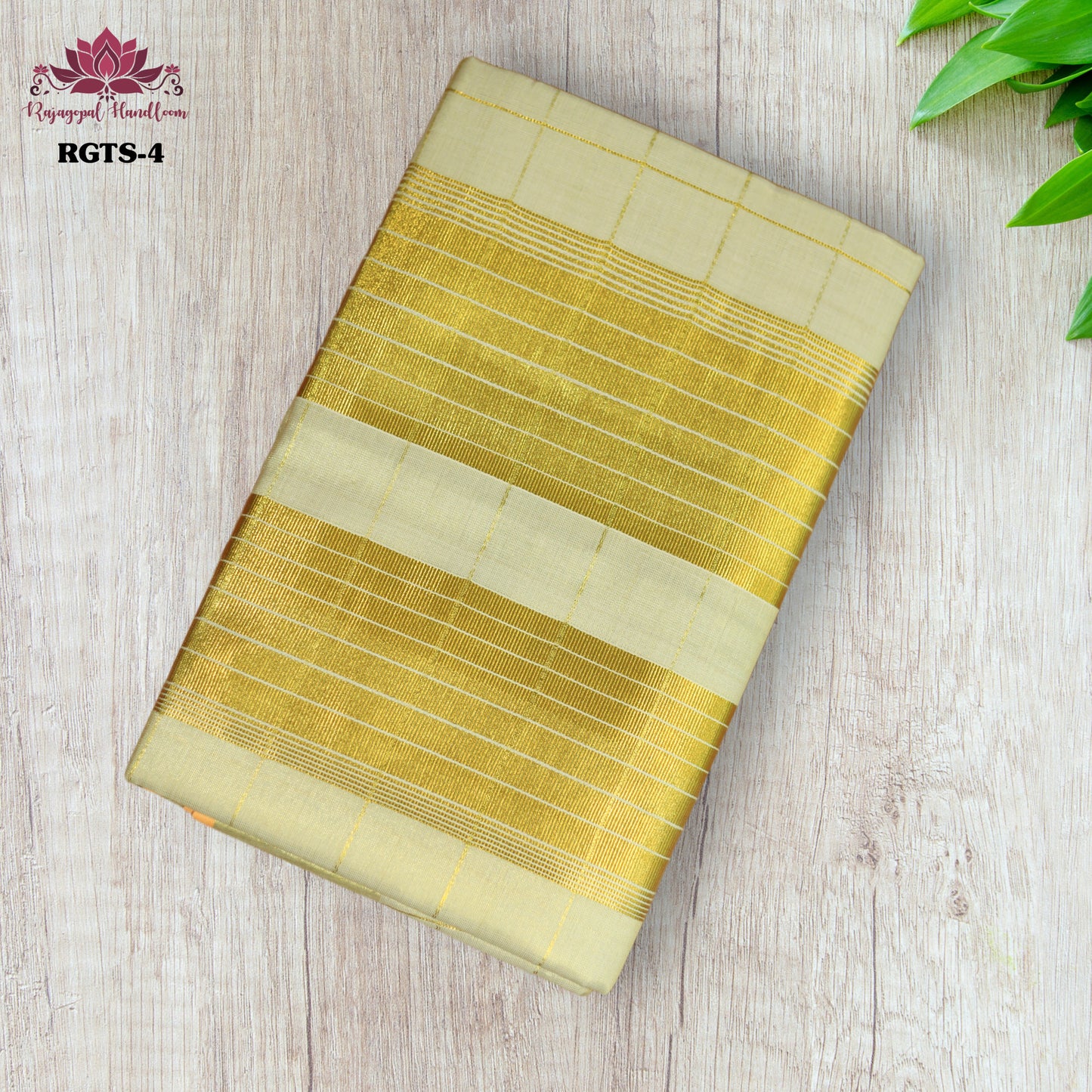 Jegadish 1.5 Ponthu Check Saree