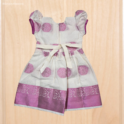 Pink colour Kids Frock