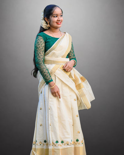 Kerala Traditional Half Saree