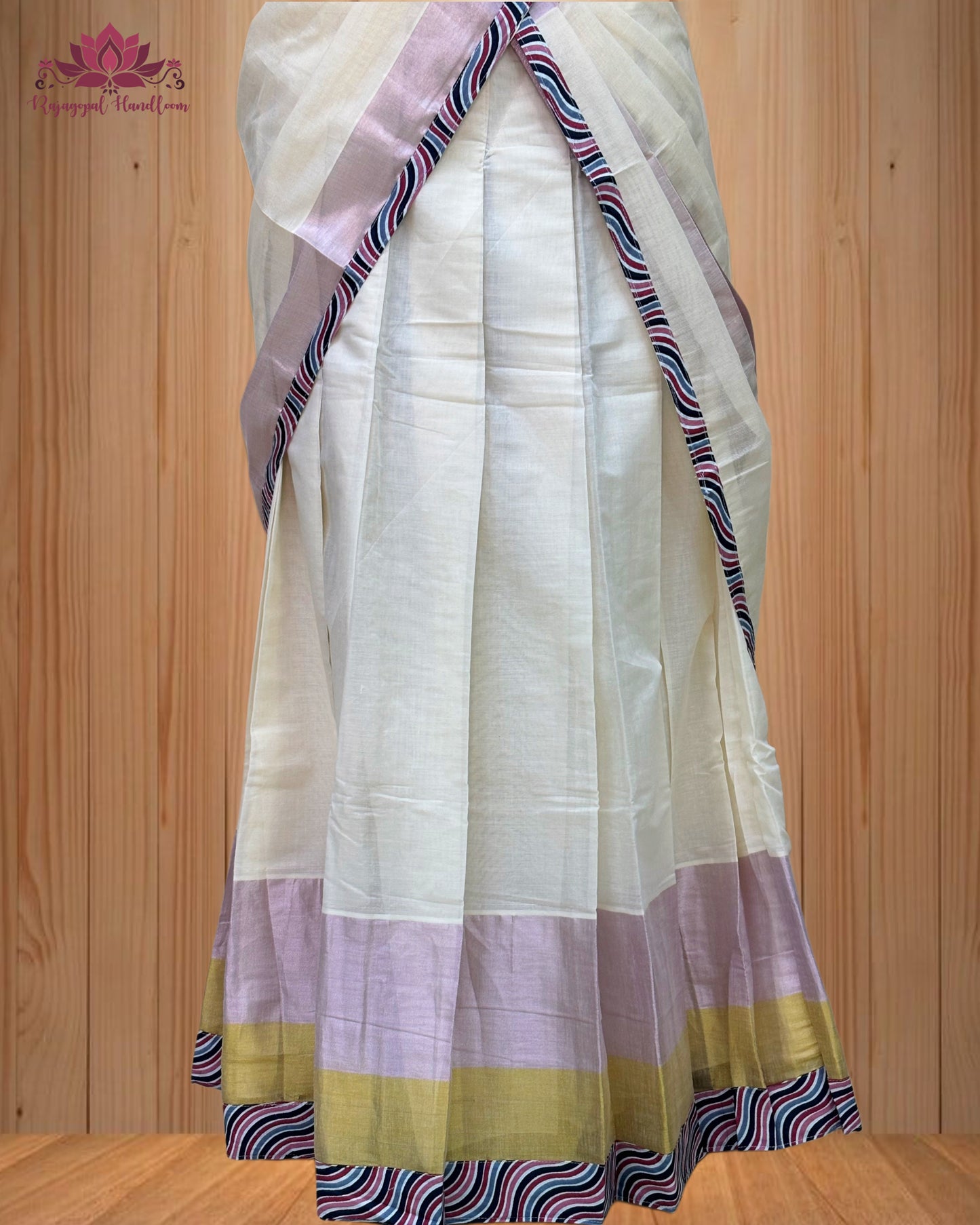 Kerala traditional Dhawani set a perfect blend of elegance and tradition